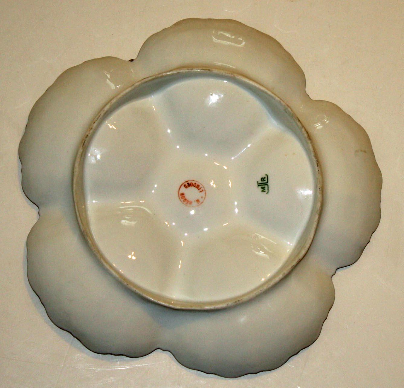 c. 1895 Martial Redon Oyster Plate c. 1895 Martial Redon Oyster Plate