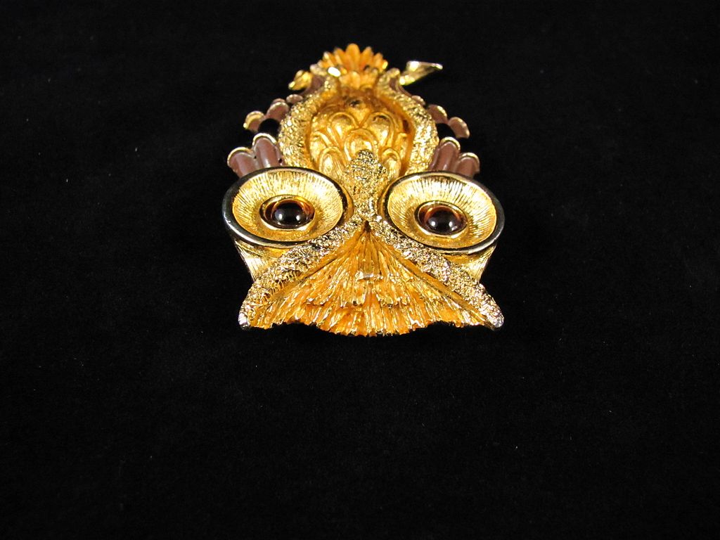 Fantastic Jonette Jewelry JJ Large Owl Pendant Fantastic Jonette Jewelry JJ Large Owl Pendant