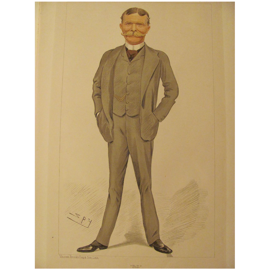 Antique Vanity Fair Men Of The Day Bill No.557 Antique Vanity Fair Men Of The Day Bill No.557