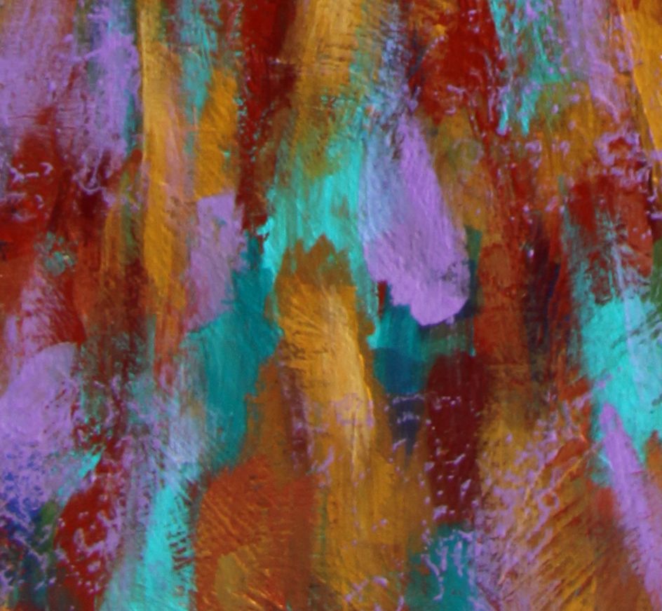 Female Nude Dancer Acrylic Painting Earthy Expressionist Trops Female Nude Dancer Acrylic Painting Earthy Expressionist Trops