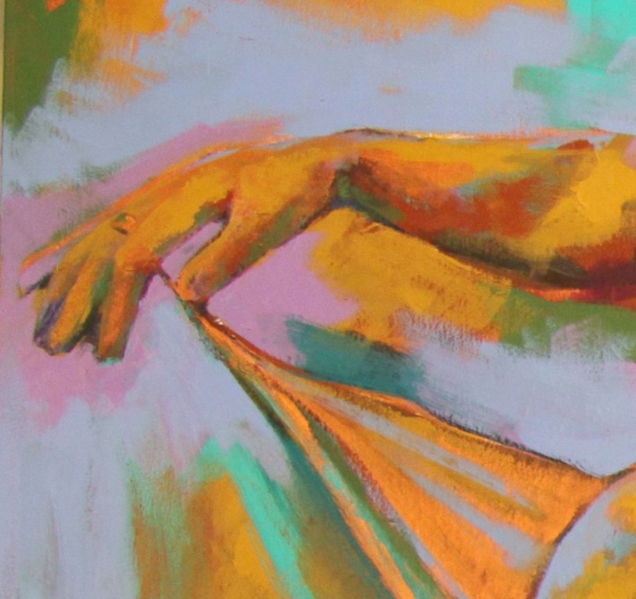 Female Dancer Acrylic Willow Tree Magic Painting Earthy Expressionist Trops Female Dancer Acrylic Willow Tree Magic Painting Earthy Expressionist Trops