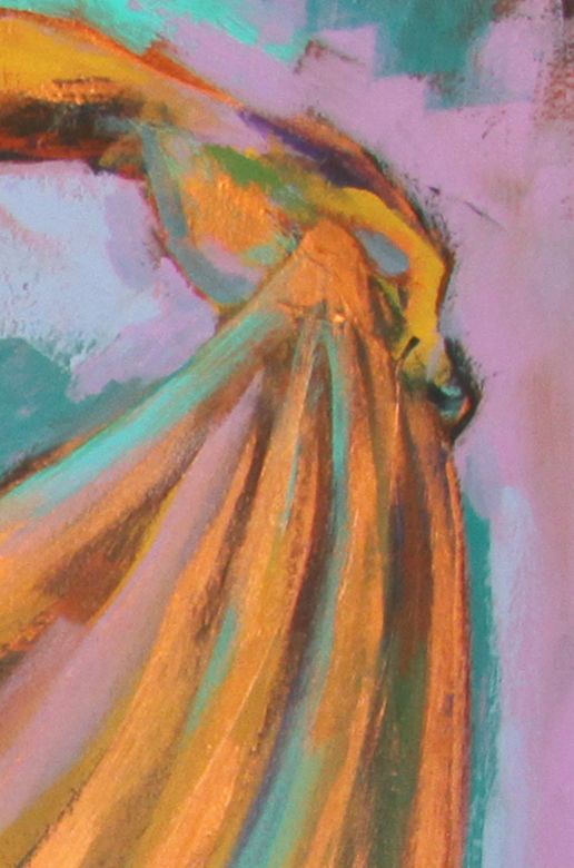 Female Dancer Acrylic Willow Tree Magic Painting Earthy Expressionist Trops Female Dancer Acrylic Willow Tree Magic Painting Earthy Expressionist Trops