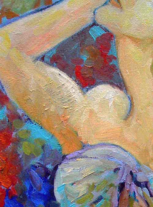 Female Daughter Atlas Hercules Oil Painting Expressionist Abstract Julia Trops Female Daughter Atlas Hercules Oil Painting Expressionist Abstract Julia Trops