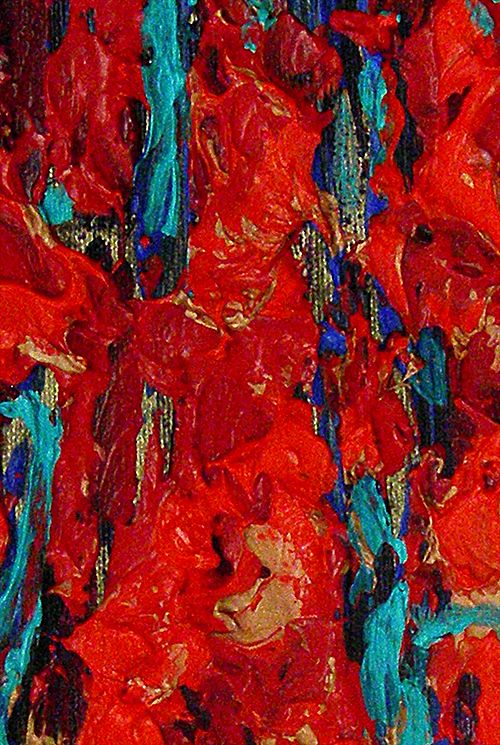 Flowers Surreal Dramatic Original Acrylic Painting Abstract Art Julia Trops Flowers Surreal Dramatic Original Acrylic Painting Abstract Art Julia Trops