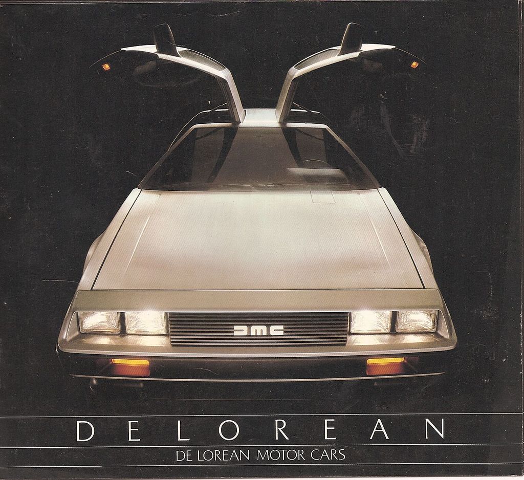 De Lorean Motor Car Flyer DMC 12 ~ 1981 De Lorean Motor Car Flyer DMC 12 ~ 1981
