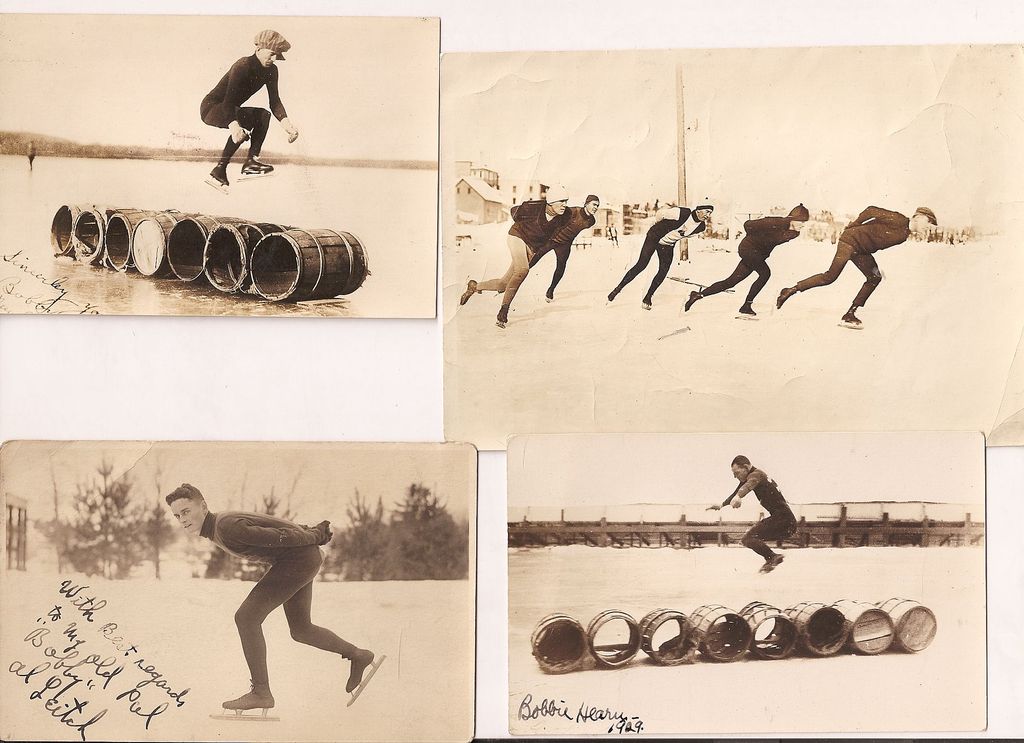 Ice Skating Photographs Bobbie Hearn & Al Leitch c.1929 Ice Skating Photographs Bobbie Hearn & Al Leitch c.1929
