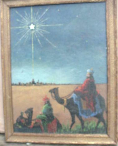 Star of Bethlehem * 3 Wise Men Painting Star of Bethlehem * 3 Wise Men Painting
