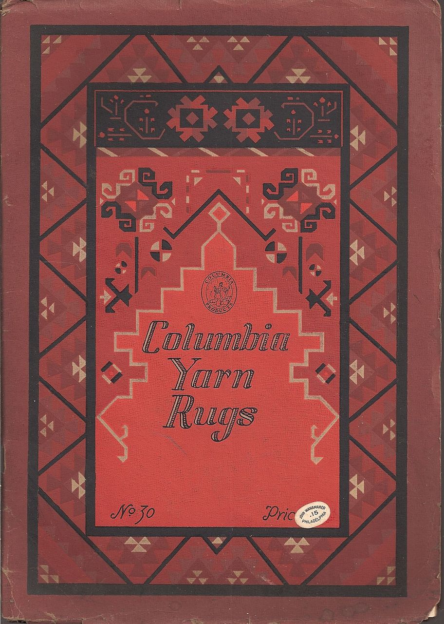 Columbia Yarn Rugs Booklet c.1925 Columbia Yarn Rugs Booklet c.1925