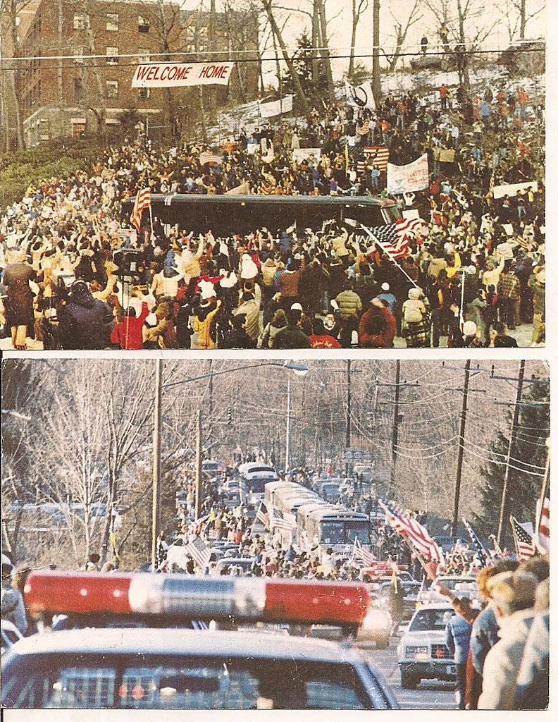 West Point - Iranian Hostage Welcome Jan. 25, 1981 Postcards West Point - Iranian Hostage Welcome Jan. 25, 1981 Postcards