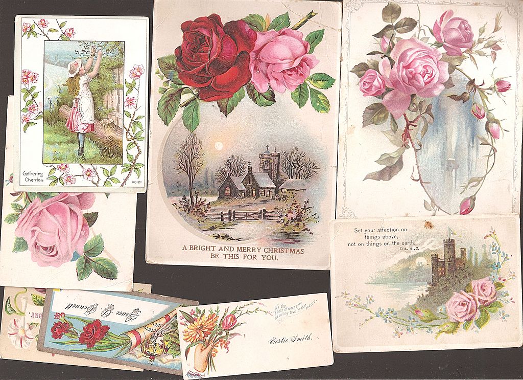Assorted Victorian Style Cards * 25 + Assorted Victorian Style Cards * 25 +