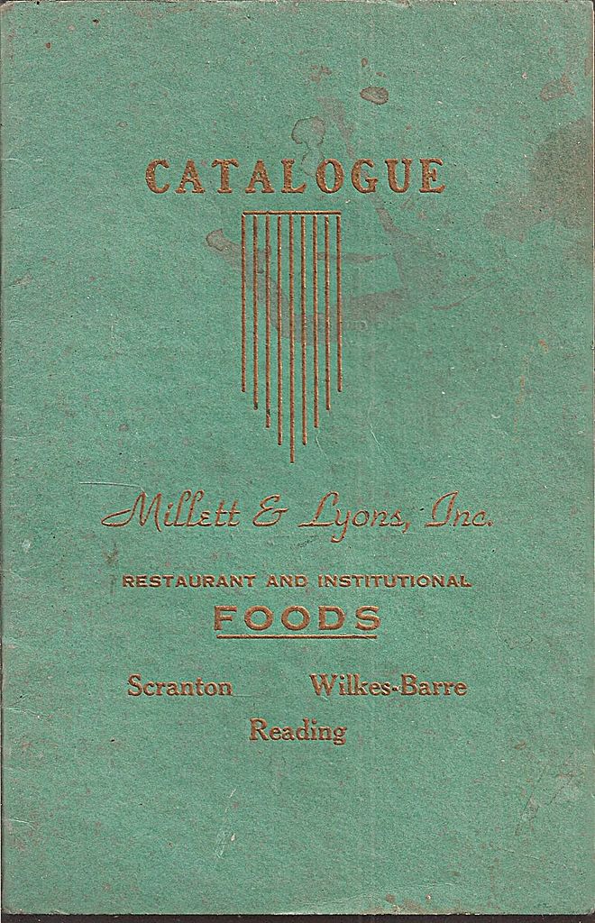 Scranton, Pa Wholesale Foods Order Catalog c. 1950's Scranton, Pa Wholesale Foods Order Catalog c. 1950's