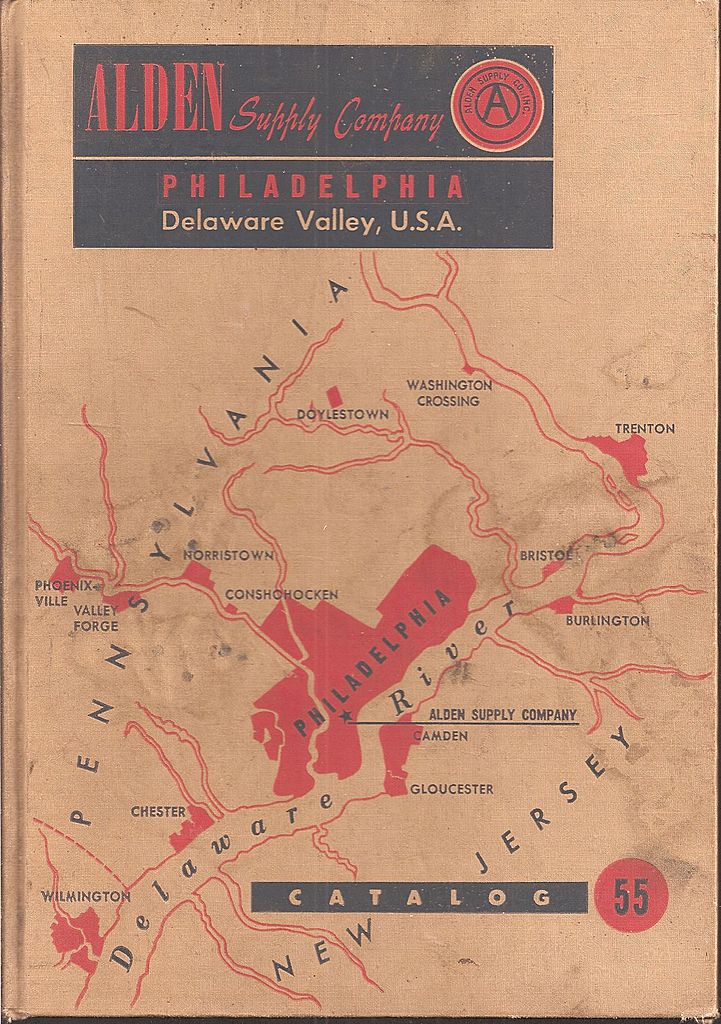 Alden Supply Catalog * Philadelphia, Pa 1954 Alden Supply Catalog * Philadelphia, Pa 1954