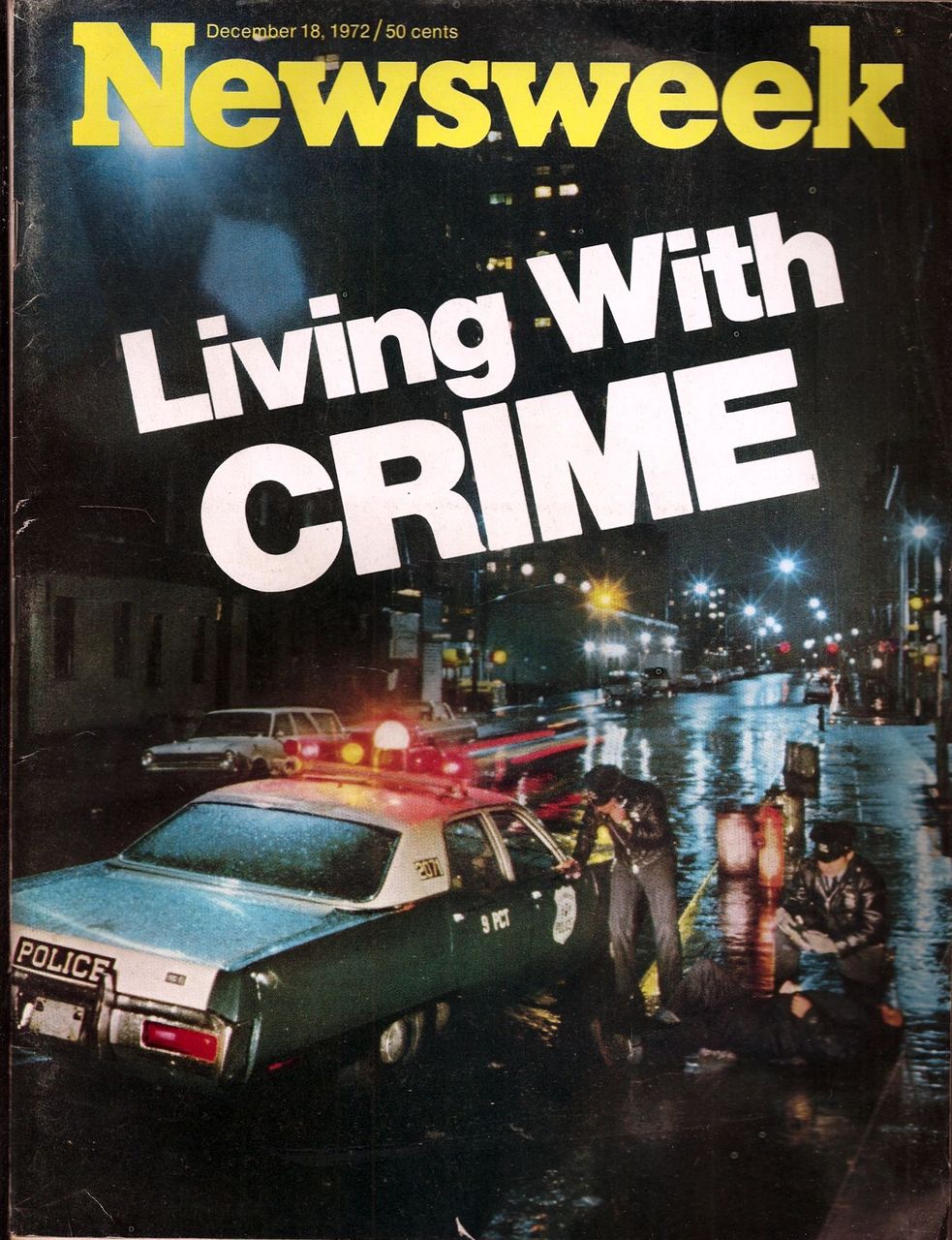 Buy newsweek magazine - Newsweek Magazine * December 18m 1972 * Crime