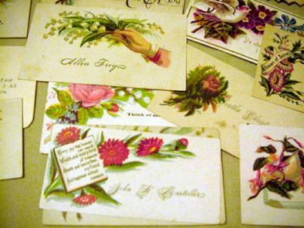 Victorian Calling Cards Victorian Calling Cards