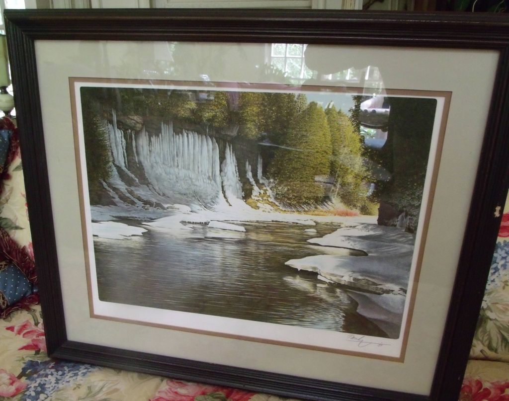 Ken Danby Signed Limited Ed Along the Cascades Ken Danby Signed Limited Ed Along the Cascades