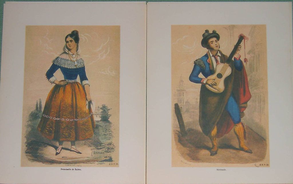 Pannemaker Serenade- Engravings Lithographs-Spanish Art Pannemaker Serenade- Engravings Lithographs-Spanish Art