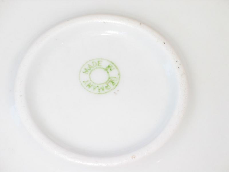 Ironstone Baby or Child's Feeding Dish Germany Ironstone Baby or Child's Feeding Dish Germany