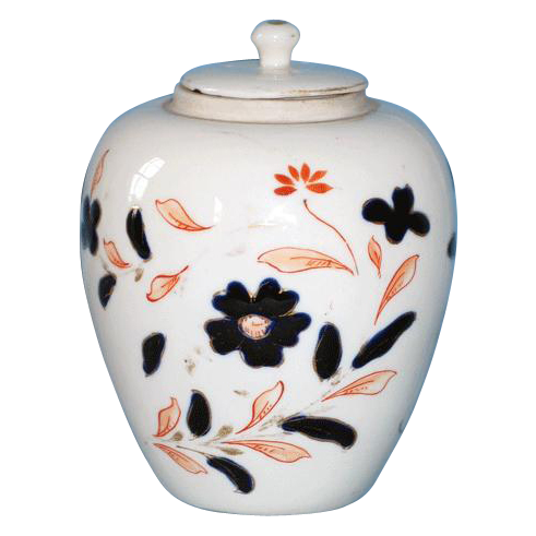 Porcelain Ginger Jar with Imari Decoration Porcelain Ginger Jar with Imari Decoration