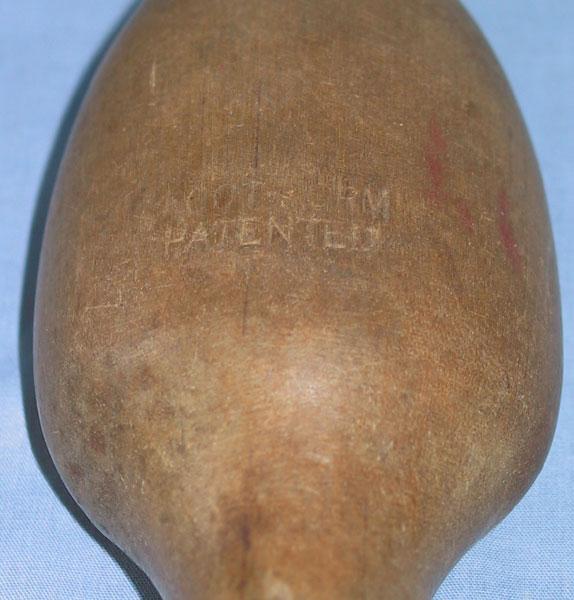 Old Foot Form Patented Darner Old Foot Form Patented Darner