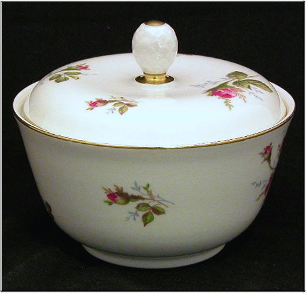 Rosenthal Selb Germany Trinket Box or Dresser Dish with Lid, Helena Roses Rosenthal Selb Germany Trinket Box or Dresser Dish with Lid, Helena Roses