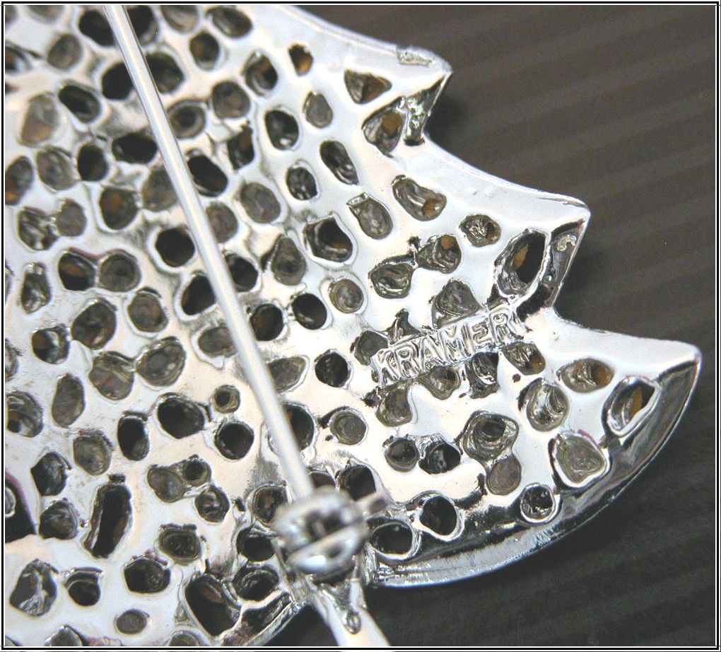 Kramer of New York Rhinestone Christmas Tree Pin Kramer of New York Rhinestone Christmas Tree Pin