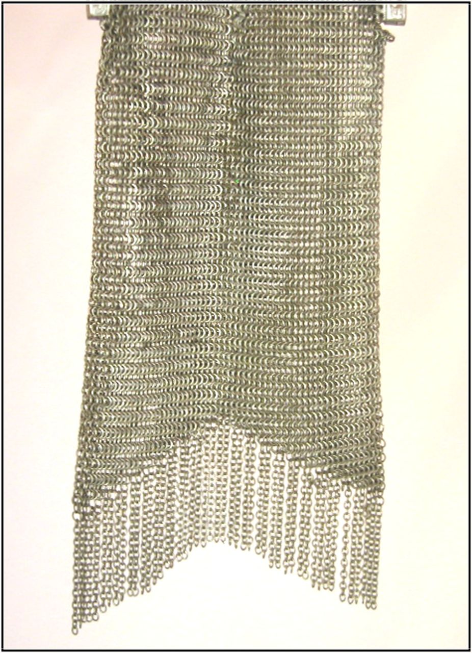 Antique Chain Mail Mesh Evening Bag, c1913 Antique Chain Mail Mesh Evening Bag, c1913