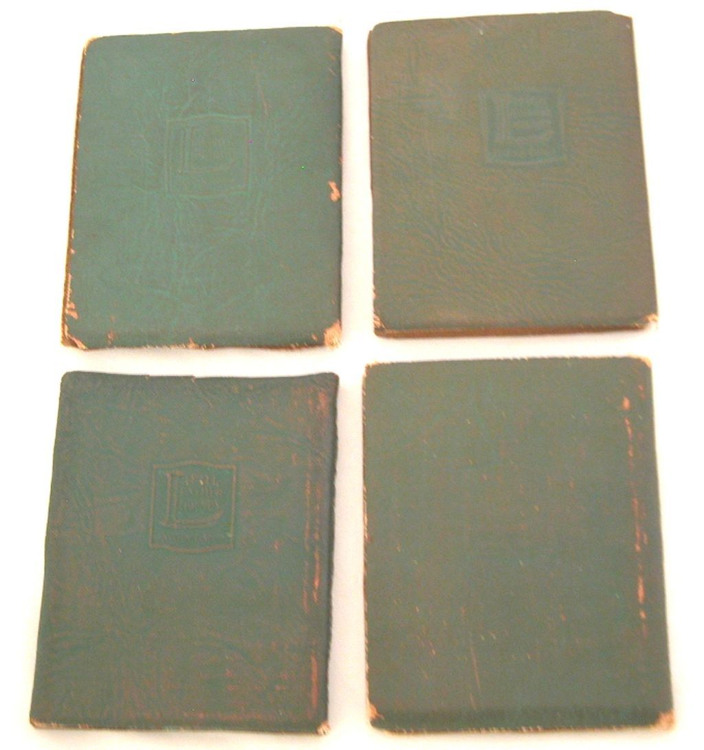 2 for $10 Little Leather Library Collection, c1920-1924, Miniature Books, Green, Brown & Red Leatherette STOCKING STUFFERS 2 for $10 Little Leather Library Collection, c1920-1924, Miniature Books, Green, Brown & Red Leatherette STOCKING STUFFERS