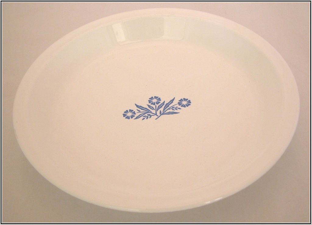 Corning Ware 9" Pie Plate Cornflower Blue P-309 Pan Dish Corning Ware 9" Pie Plate Cornflower Blue P-309 Pan Dish