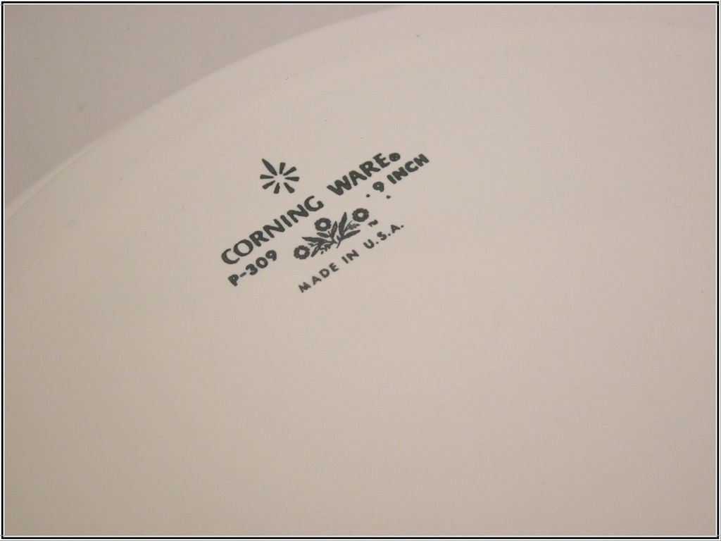 Corning Ware 9" Pie Plate Cornflower Blue P-309 Pan Dish Corning Ware 9" Pie Plate Cornflower Blue P-309 Pan Dish