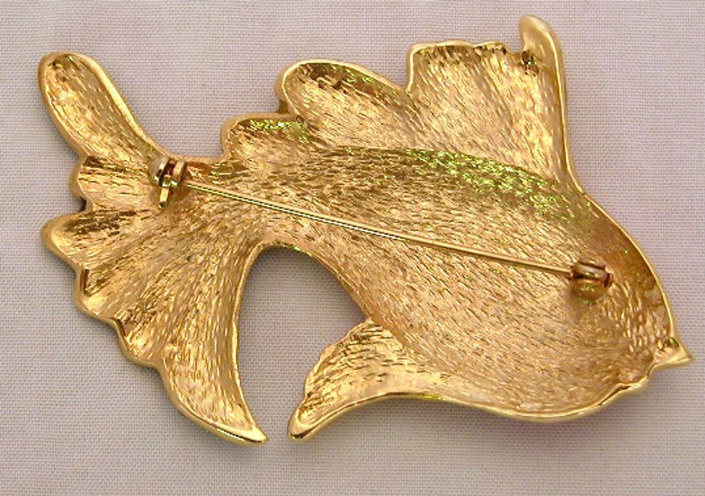 Whimsical Figural Enamel Fish Pin Whimsical Figural Enamel Fish Pin