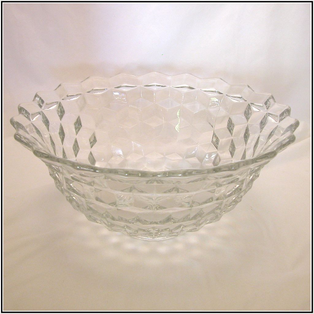 Fostoria American 14 Punch Bowl Fostoria American 14 Punch Bowl