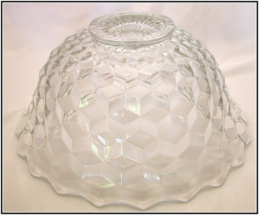 Fostoria American 14 Punch Bowl Fostoria American 14 Punch Bowl