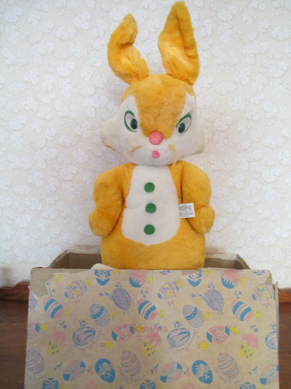 Plush Easter Rabbit Knickerbocker 21 " Doll Plush Easter Rabbit Knickerbocker 21 " Doll