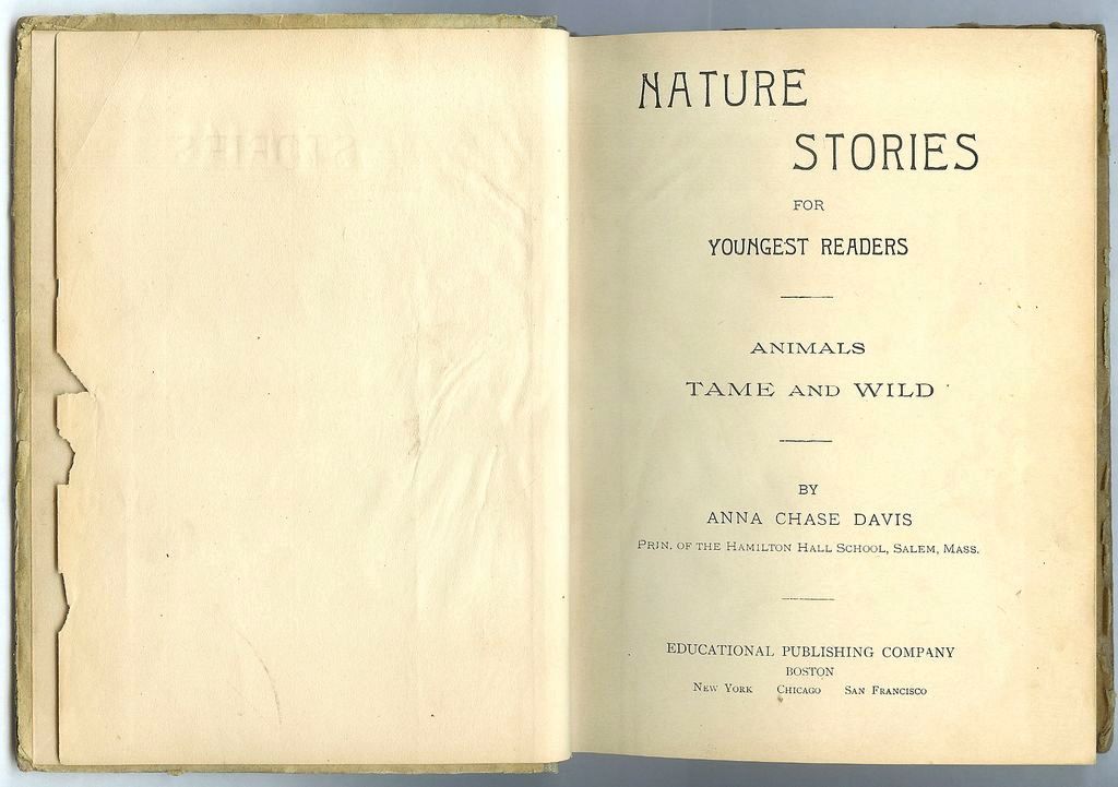 Nature Stories for the Youngest Readers 1896 Nature Stories for the Youngest Readers 1896