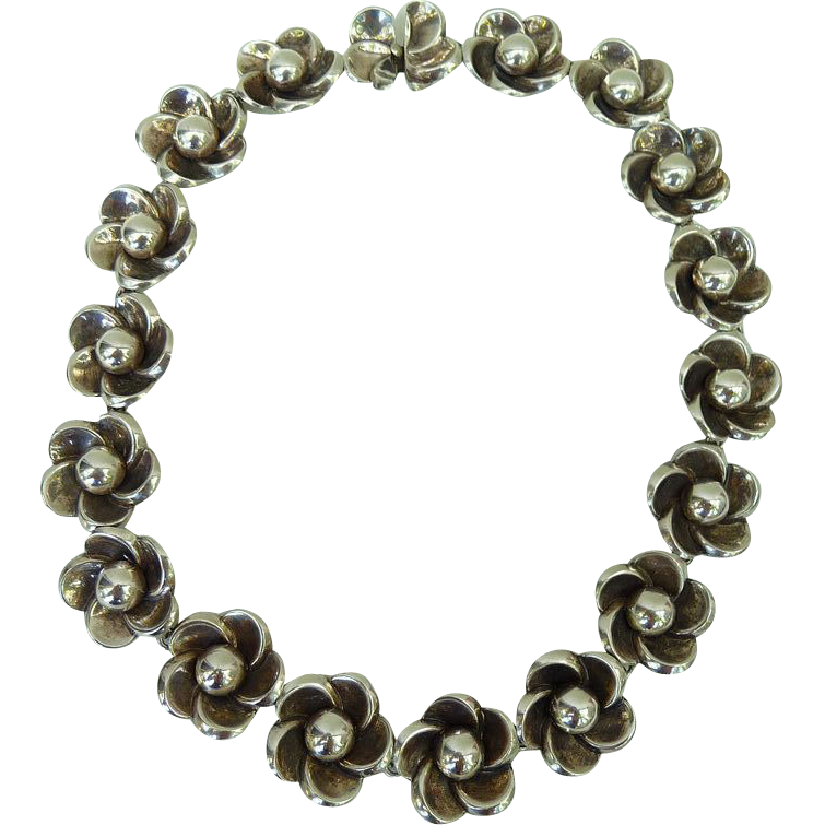 Old and Rare "Parisina" Marcel Boucher Necklace Old and Rare "Parisina" Marcel Boucher Necklace