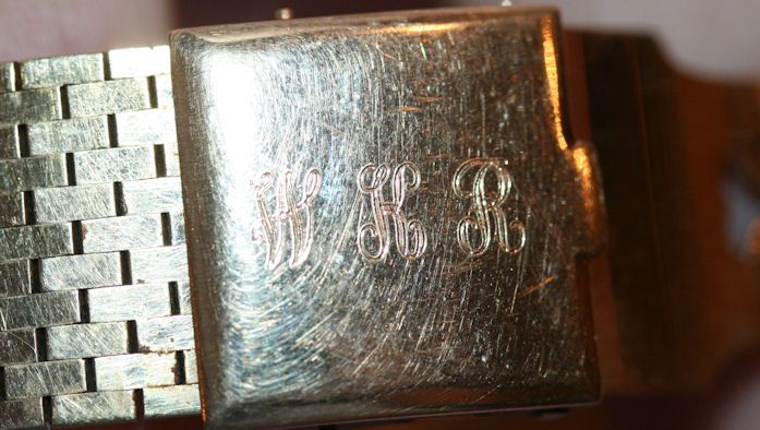Vintage 1930s Lord Elgin 18K YG wrist watch with a 14K YG bracelet Vintage 1930s Lord Elgin 18K YG wrist watch with a 14K YG bracelet