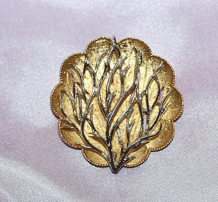 Coro Tree Fashion Brooch Coro Tree Fashion Brooch