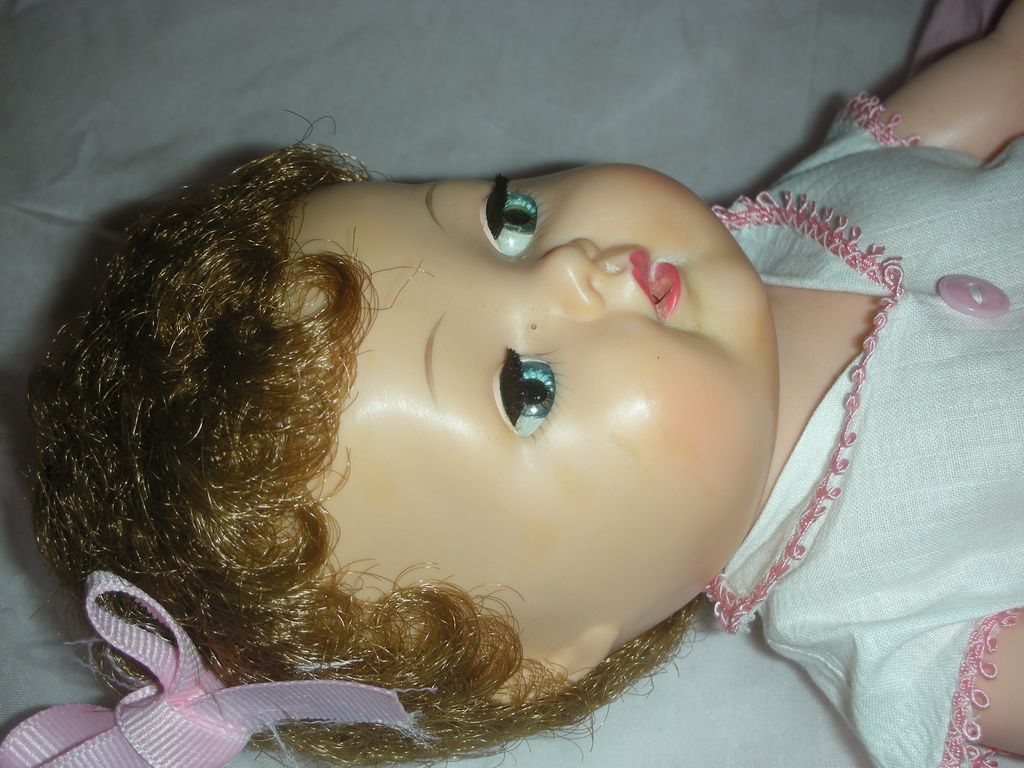 Rare Teenie Tiny Tears with Rock a Bye Eyes American Character Doll Rare Teenie Tiny Tears with Rock a Bye Eyes American Character Doll