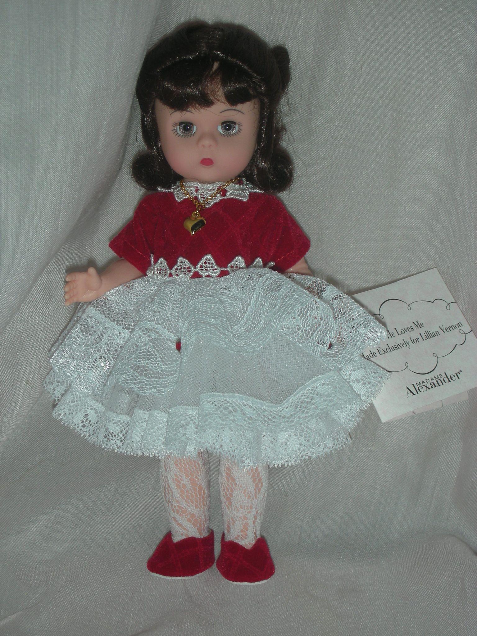 Madame Alexander 8 Inch He Loves Me Doll Made Exclusively For Lilliam From 