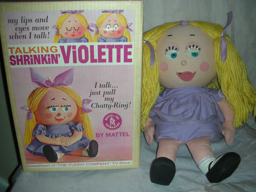 the first talking doll