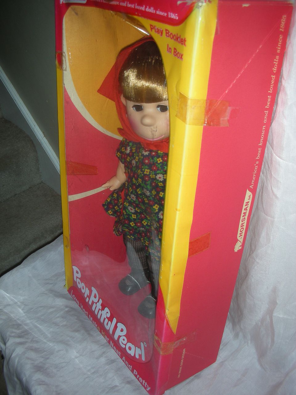 Vintage Poor Pitiful Pearl Doll by Horsman NFRB Vintage Poor Pitiful Pearl Doll by Horsman NFRB