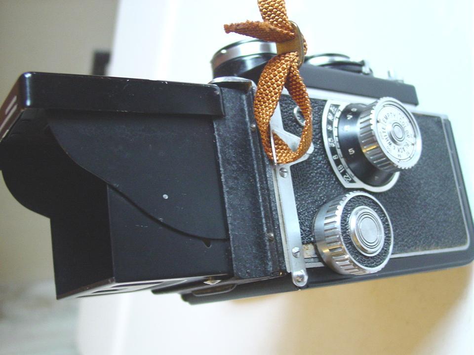 Ricoh Auto Fifty TLR Camera Twin Lens Reflex Ricoflex Synchro Mx Ricoh Auto Fifty TLR Camera Twin Lens Reflex Ricoflex Synchro Mx