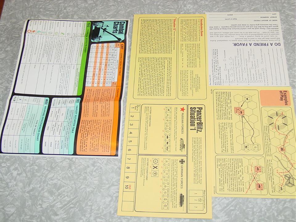 Panzer Blitz Avalon Hill WWII Board Game Tank Armored War Battle 1970 Bookcase Unused Panzer Blitz Avalon Hill WWII Board Game Tank Armored War Battle 1970 Bookcase Unused