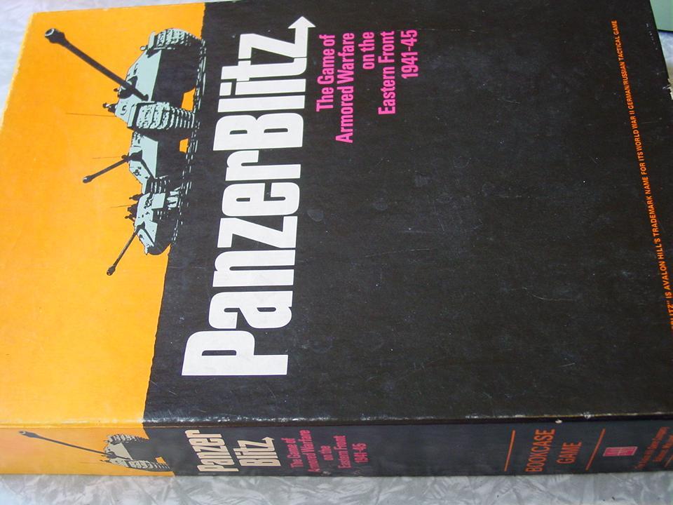 Panzer Blitz Avalon Hill WWII Board Game Tank Armored War Battle 1970 Bookcase Unused Panzer Blitz Avalon Hill WWII Board Game Tank Armored War Battle 1970 Bookcase Unused