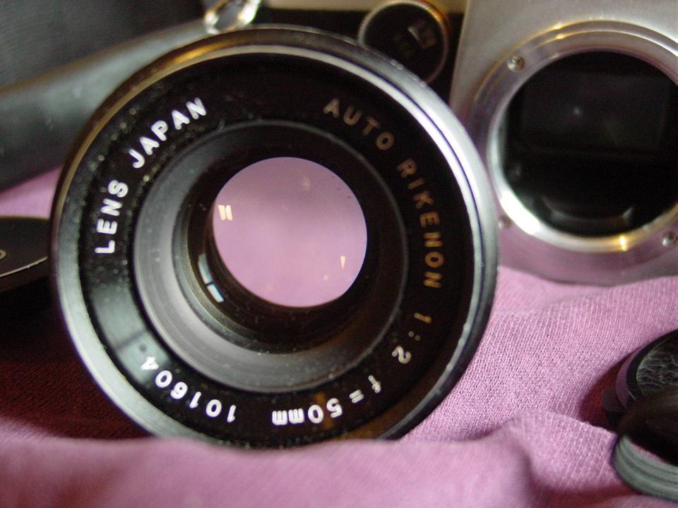Ricoh Singlex TLS 35mm SLR Film Camera 50mm Lens Ricoh Singlex TLS 35mm SLR Film Camera 50mm Lens