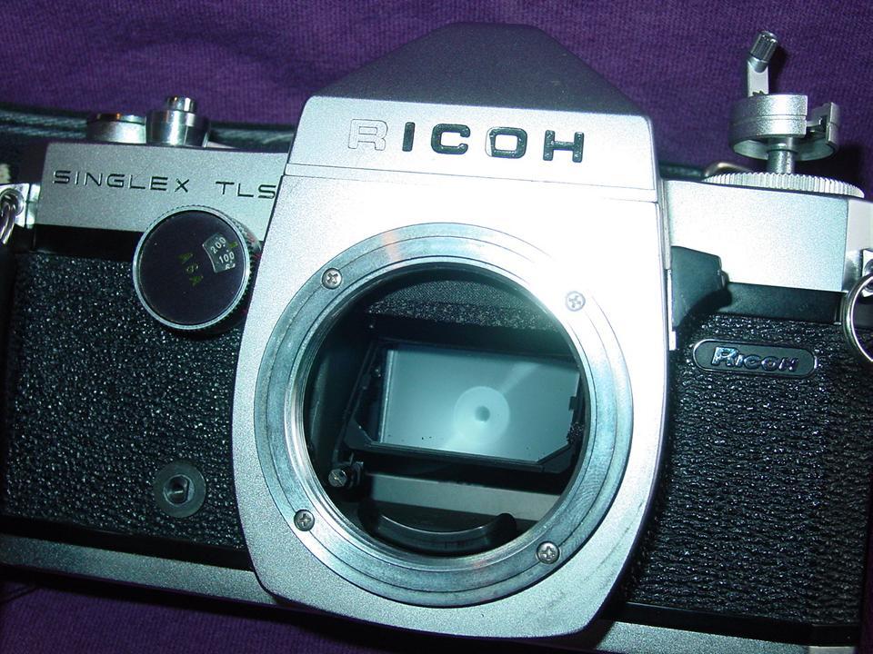 Ricoh Singlex TLS 35mm SLR Film Camera 50mm Lens Ricoh Singlex TLS 35mm SLR Film Camera 50mm Lens