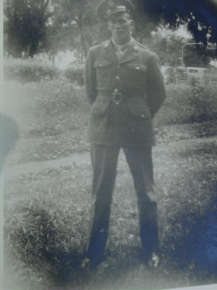 2 Military WWII Soldier in Dress Uniform Portrait Photographs 8 1/2X11" Picture Photo 2 Military WWII Soldier in Dress Uniform Portrait Photographs 8 1/2X11" Picture Photo