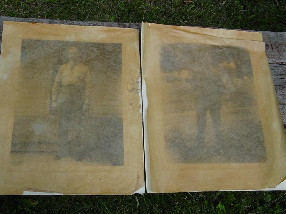 2 Military WWII Soldier in Dress Uniform Portrait Photographs 8 1/2X11" Picture Photo 2 Military WWII Soldier in Dress Uniform Portrait Photographs 8 1/2X11" Picture Photo