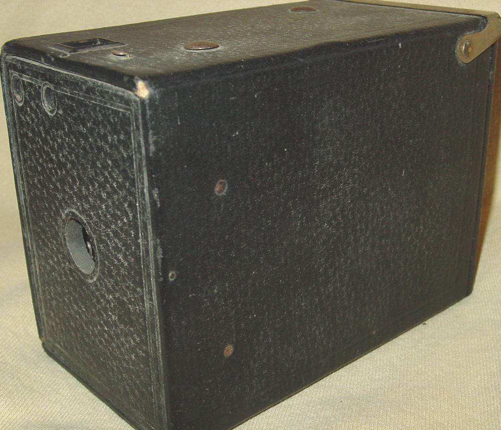 Ansco Box Camera Wood Inside for 4A Film Binghamton New York Ansco Box Camera Wood Inside for 4A Film Binghamton New York