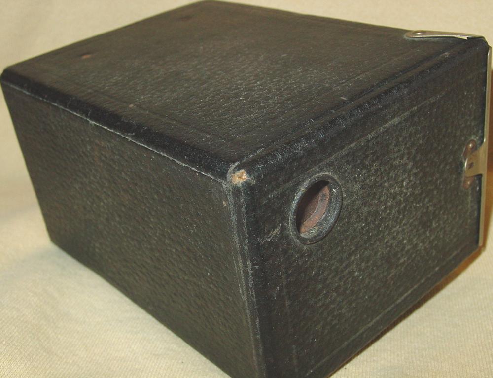 Ansco Box Camera Wood Inside for 4A Film Binghamton New York Ansco Box Camera Wood Inside for 4A Film Binghamton New York